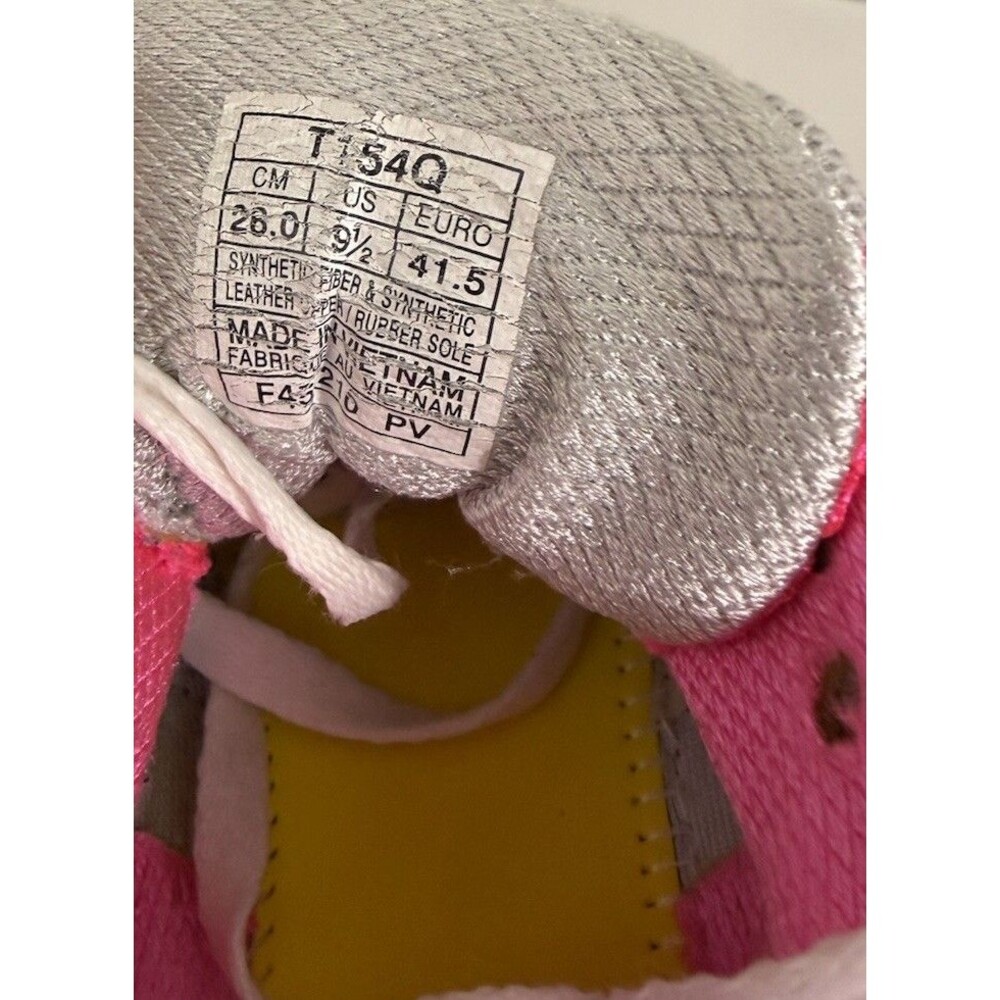 Asics GT-2160 Womens Sz 9.5 Running Shoes Metallic Silver Pink Retro-Tech Y2K - Picture 7 of 11